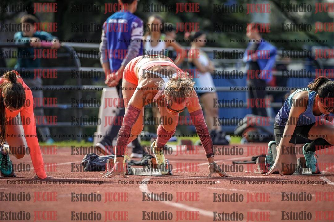 Fotos de los 100 m llanos de mujeres