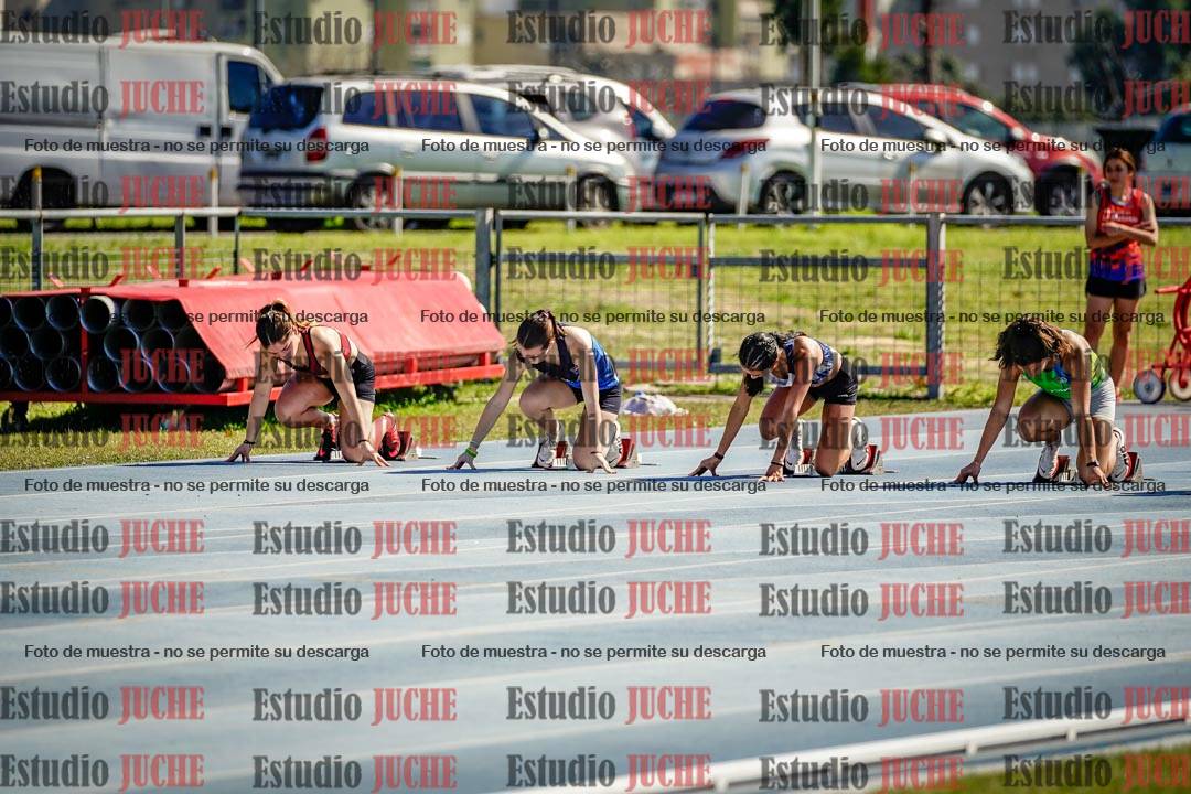 Fotos de los 100 m llanos de mujeres