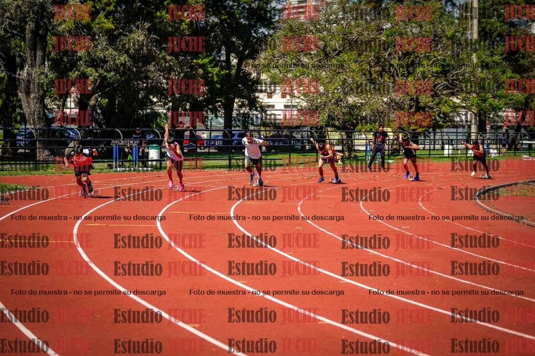 Fotos de los 200 m llanos de varones