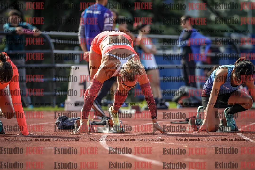 Fotos de los 100 m llanos de mujeres
