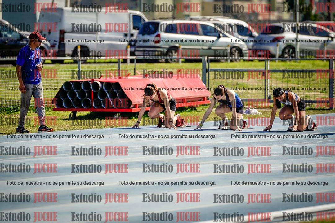 Fotos de los 100 m llanos de mujeres