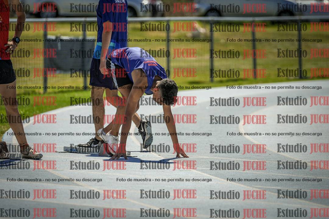 Fotos de los 110 m con vallas de varones - serie 1