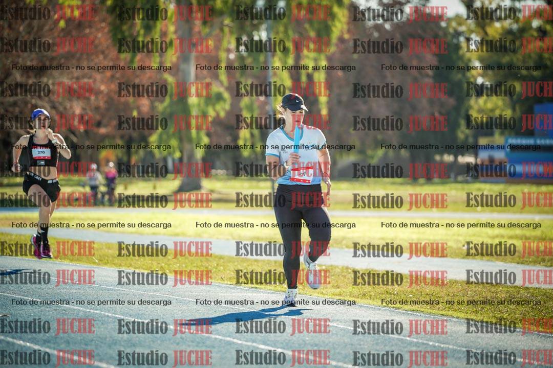 Fotos durante los relevos