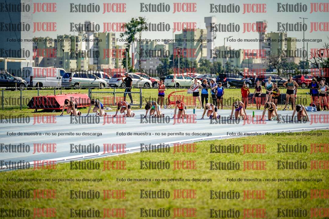 Fotos de los 100 m llanos de mujeres