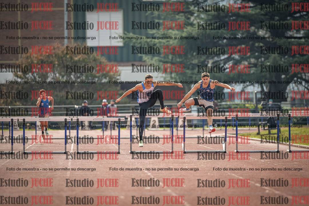 Fotos de los 400 m con vallas de varones