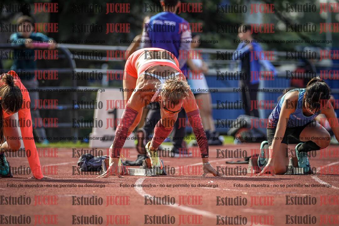 Fotos de los 100 m llanos de mujeres