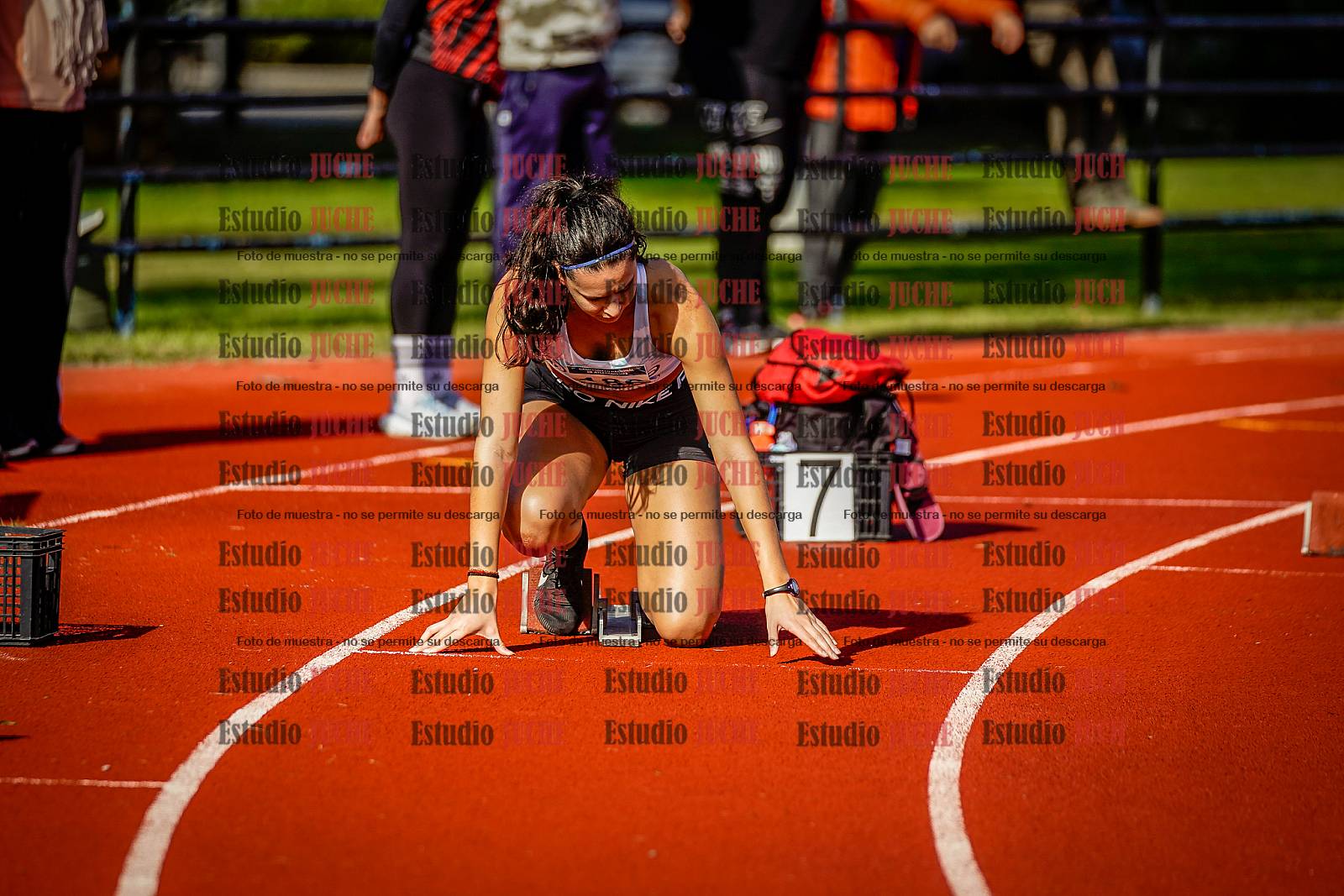 Fotos de los 200 m de mujeres
