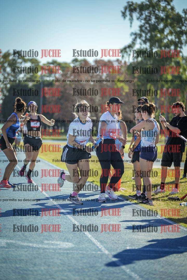 Fotos durante los relevos