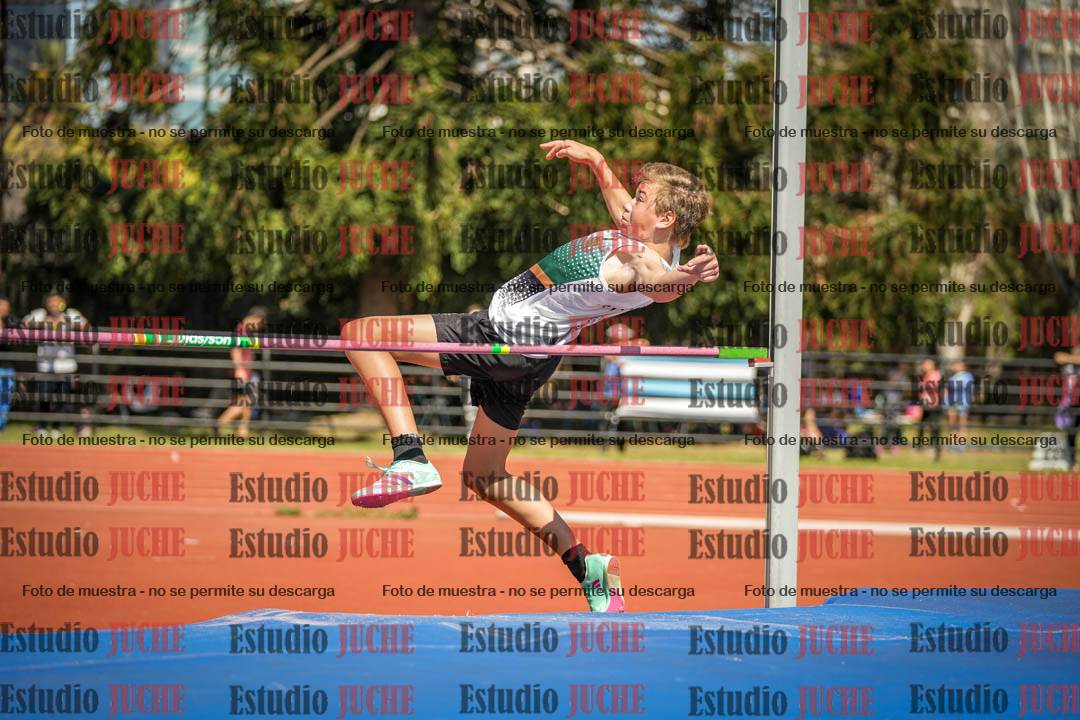 Fotos del salto en alto de varones