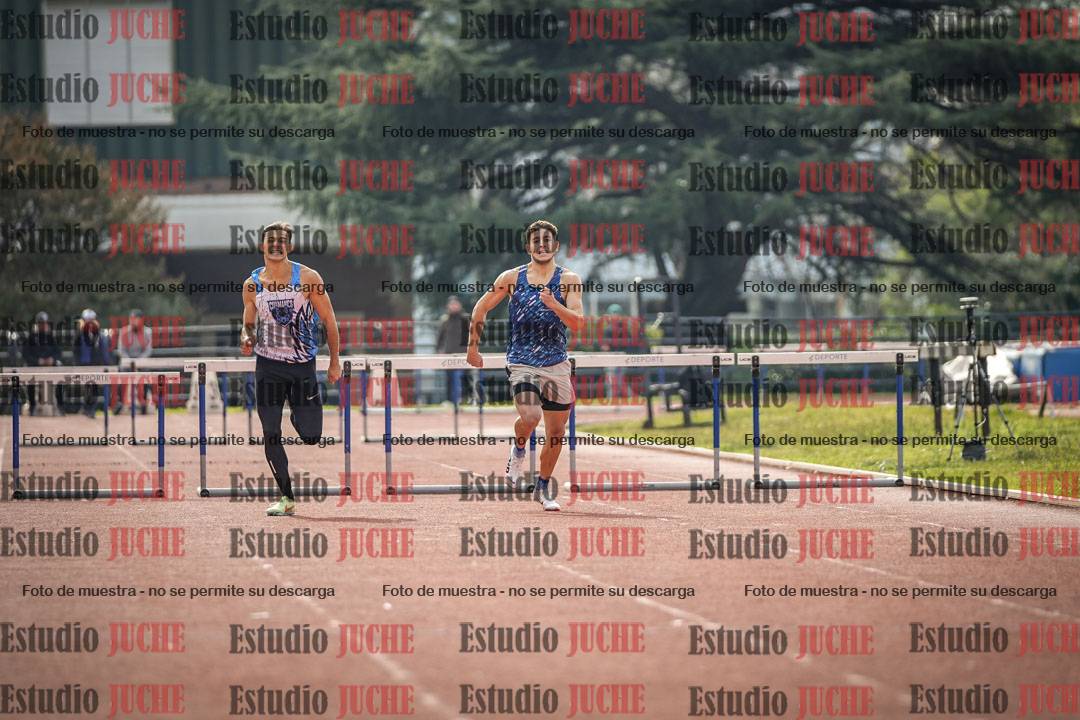 Fotos de los 400 m con vallas de varones