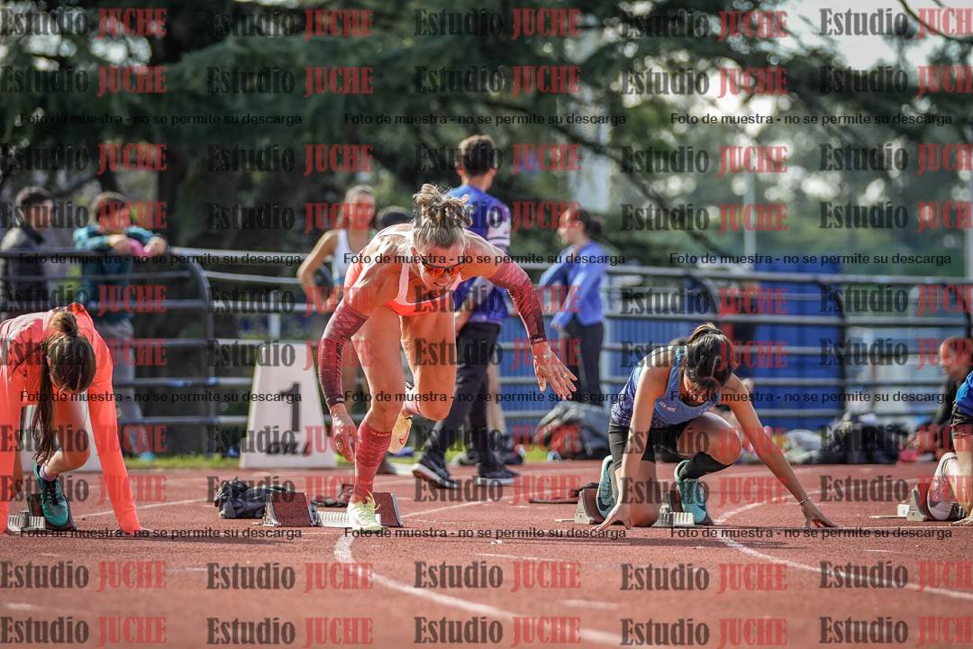 Fotos de los 100 m llanos de mujeres