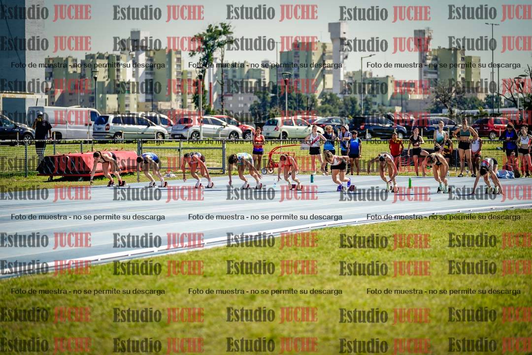 Fotos de los 100 m llanos de mujeres