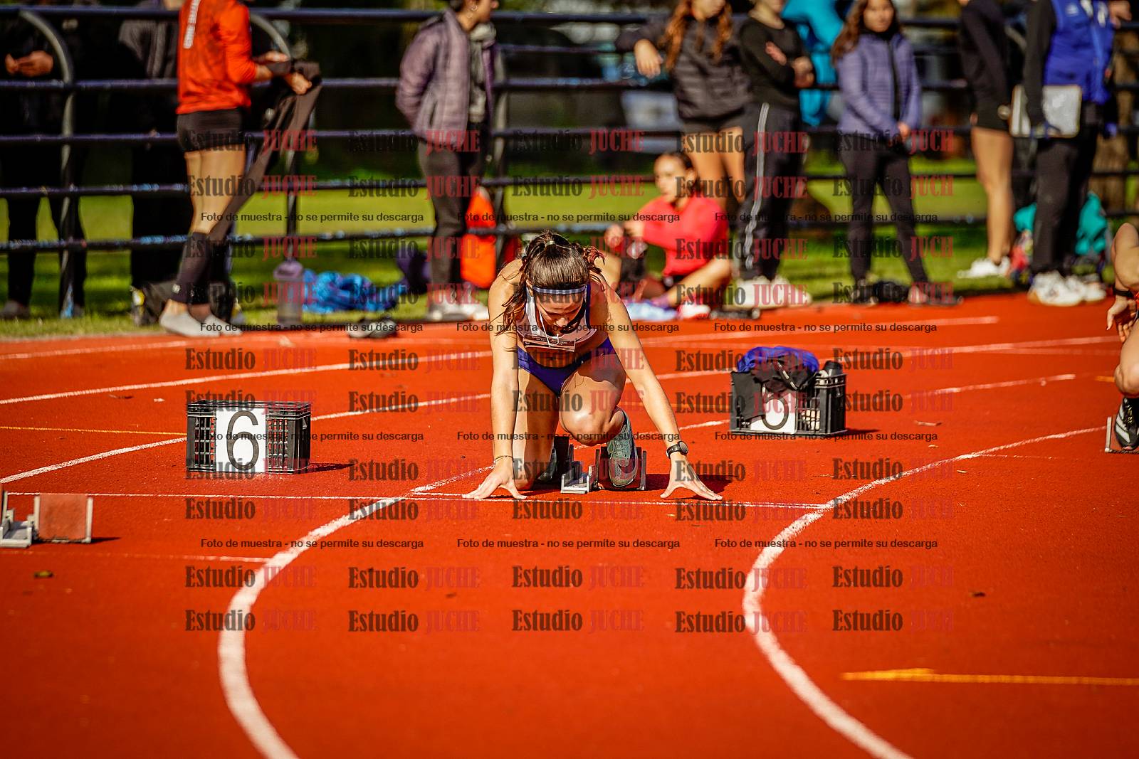 Fotos de los 200 m de mujeres