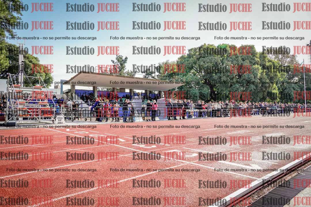 Fotos de los 100 m llanos de varones