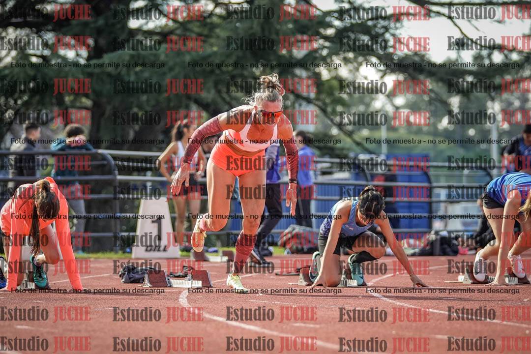 Fotos de los 100 m llanos de mujeres