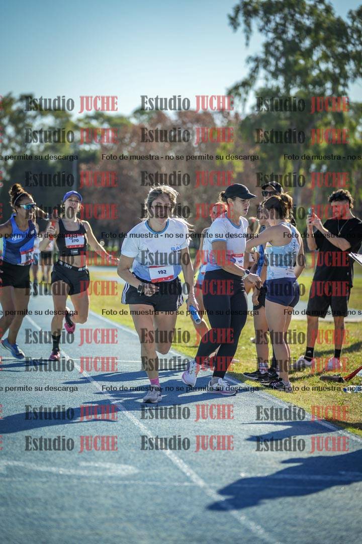 Fotos durante los relevos