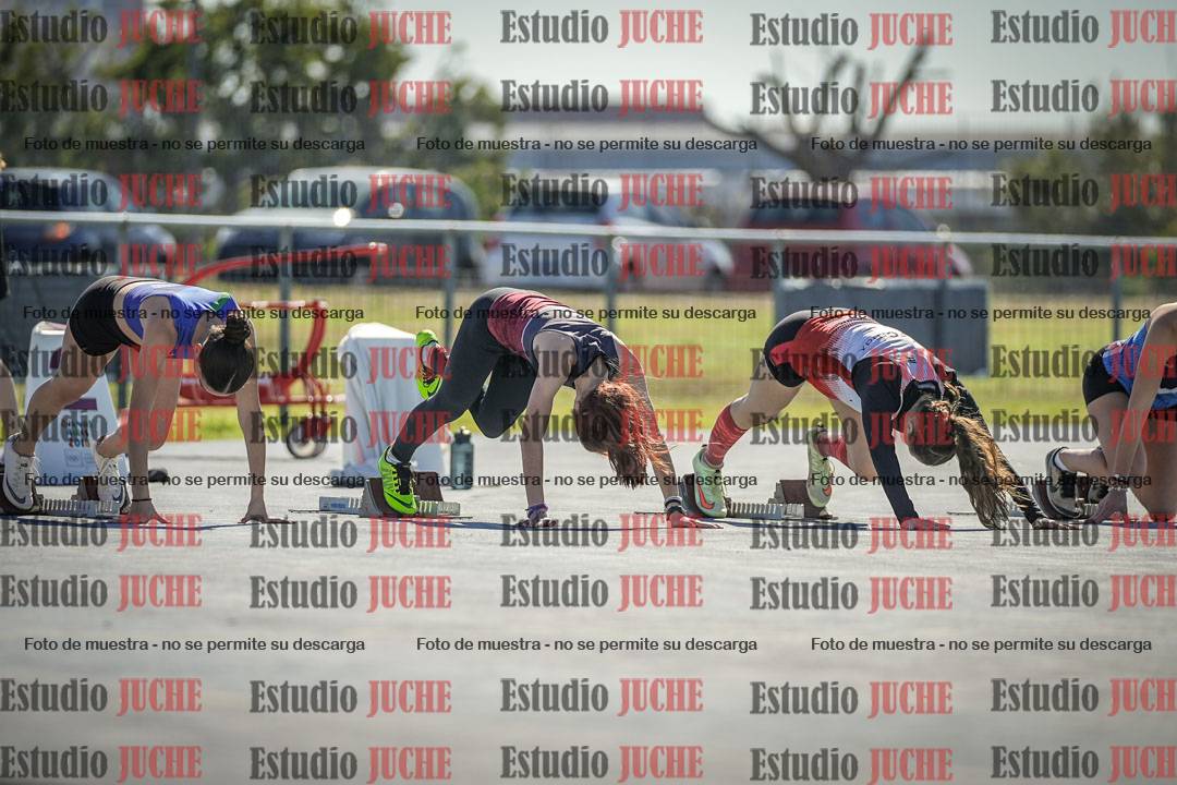 Fotos de los 100 m llanos de mujeres