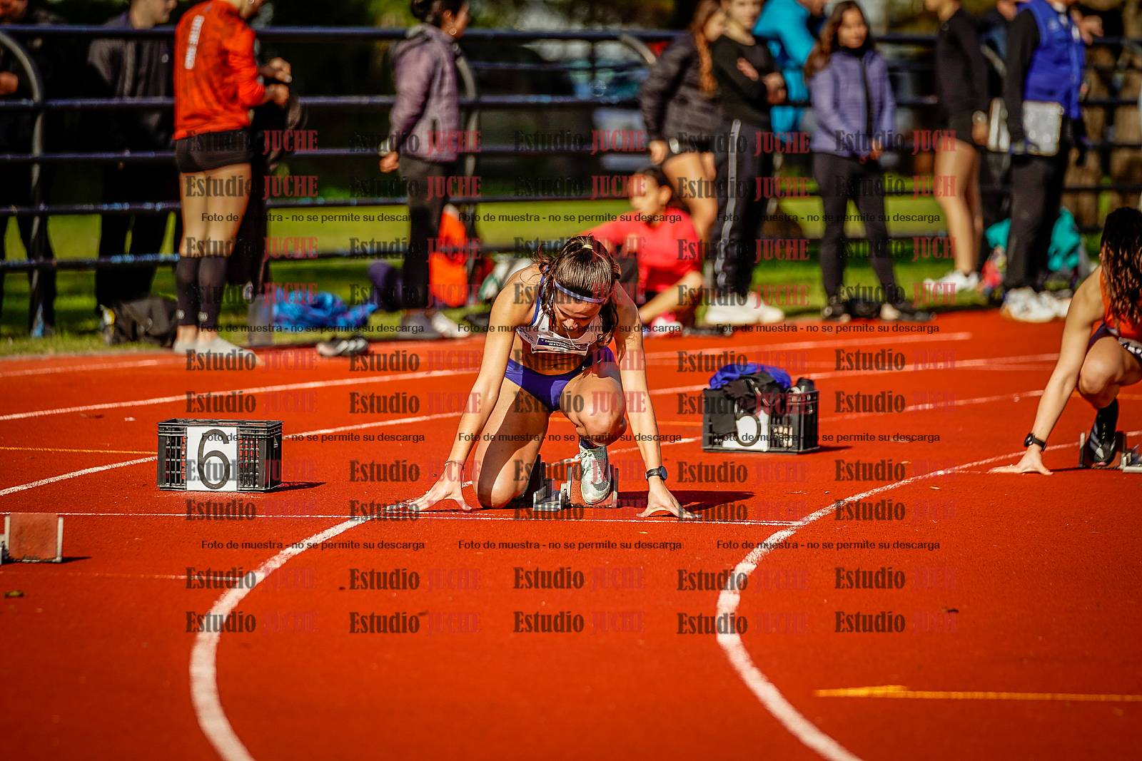 Fotos de los 200 m de mujeres
