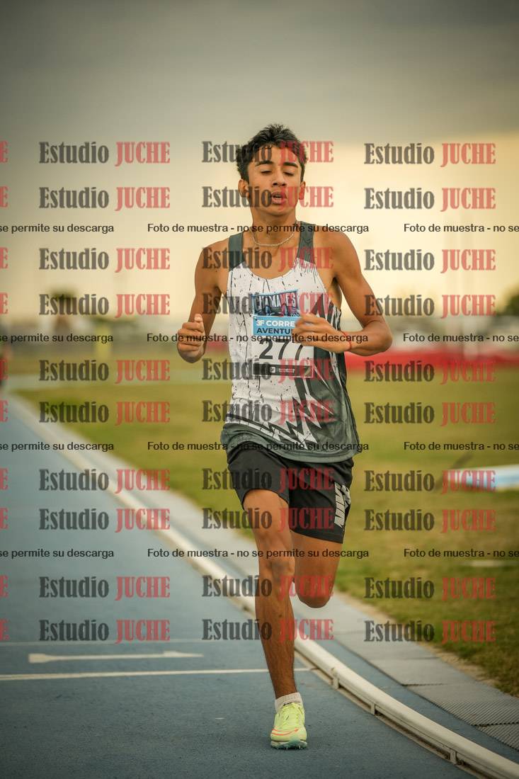 Fotos de los 600 m llanos de varones