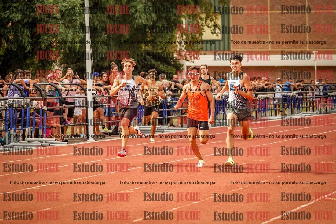 Fotos de los 400 m llanos de varones