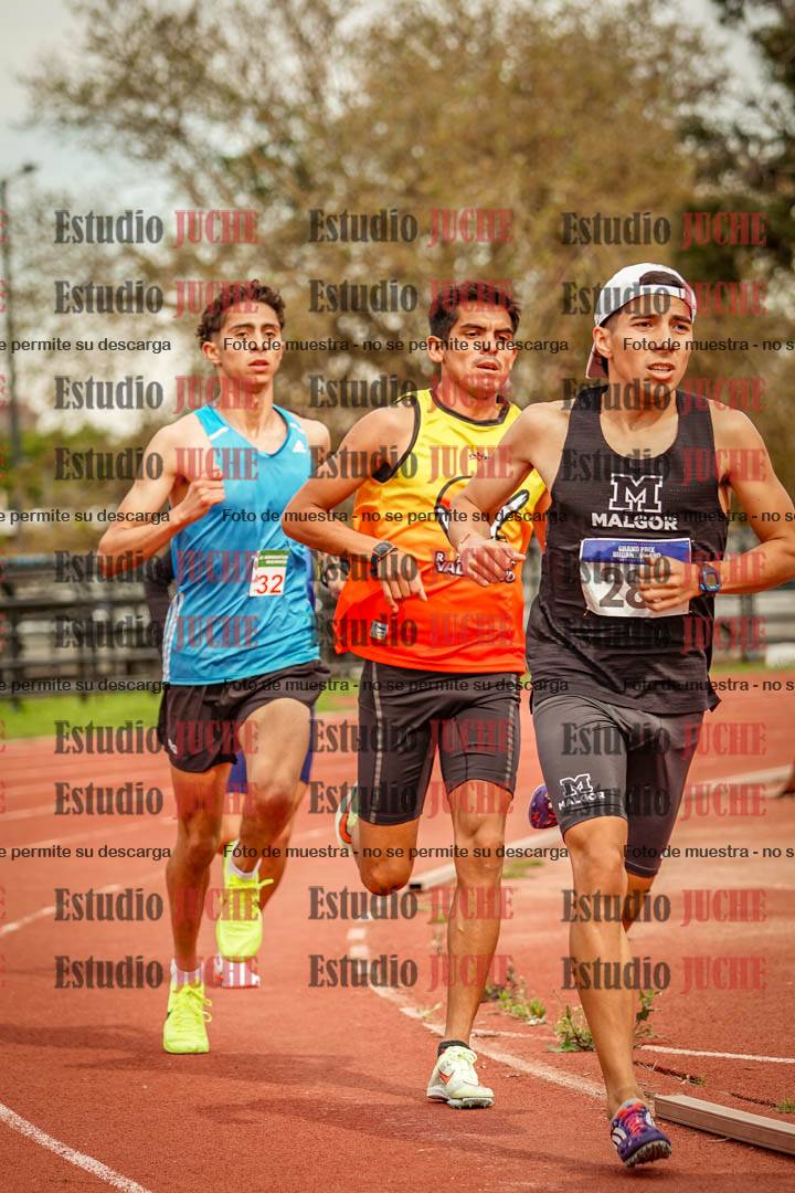 Fotos de los 1500 m llanos de varones