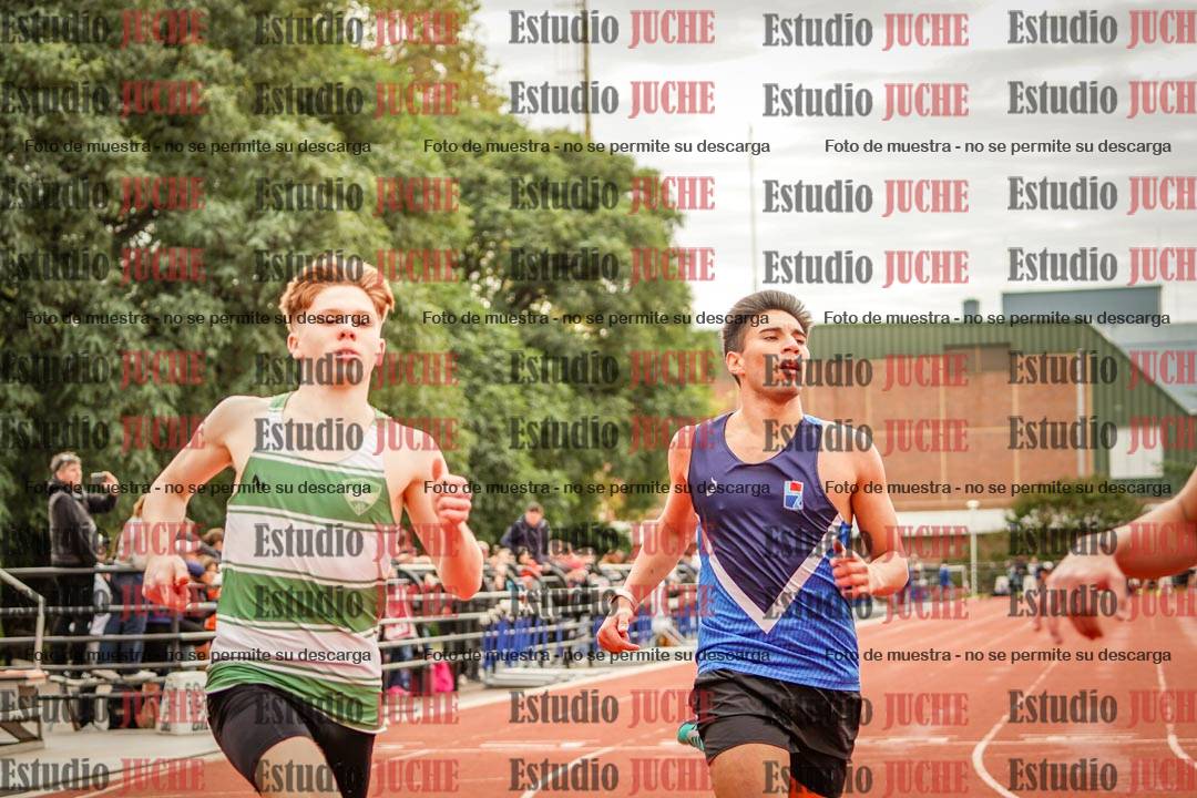 Fotos de los 100 m llanos de varones