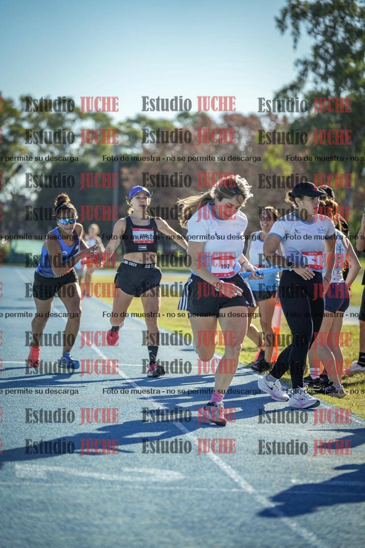 Fotos durante los relevos