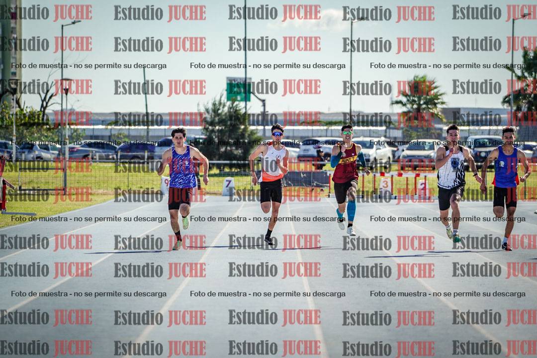 Fotos de los 200 m llanos de varones