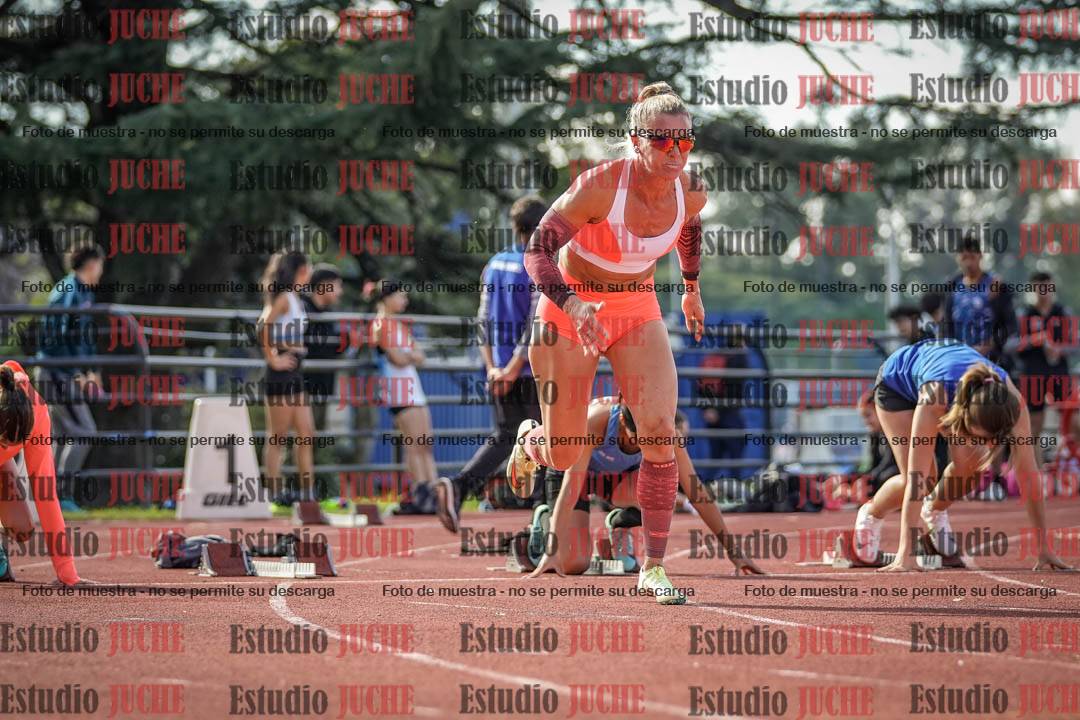 Fotos de los 100 m llanos de mujeres