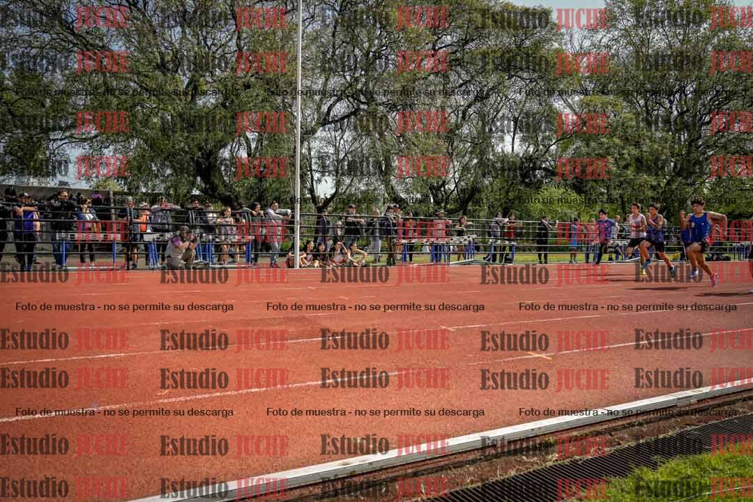 Fotos de los 80 m llanos de varones