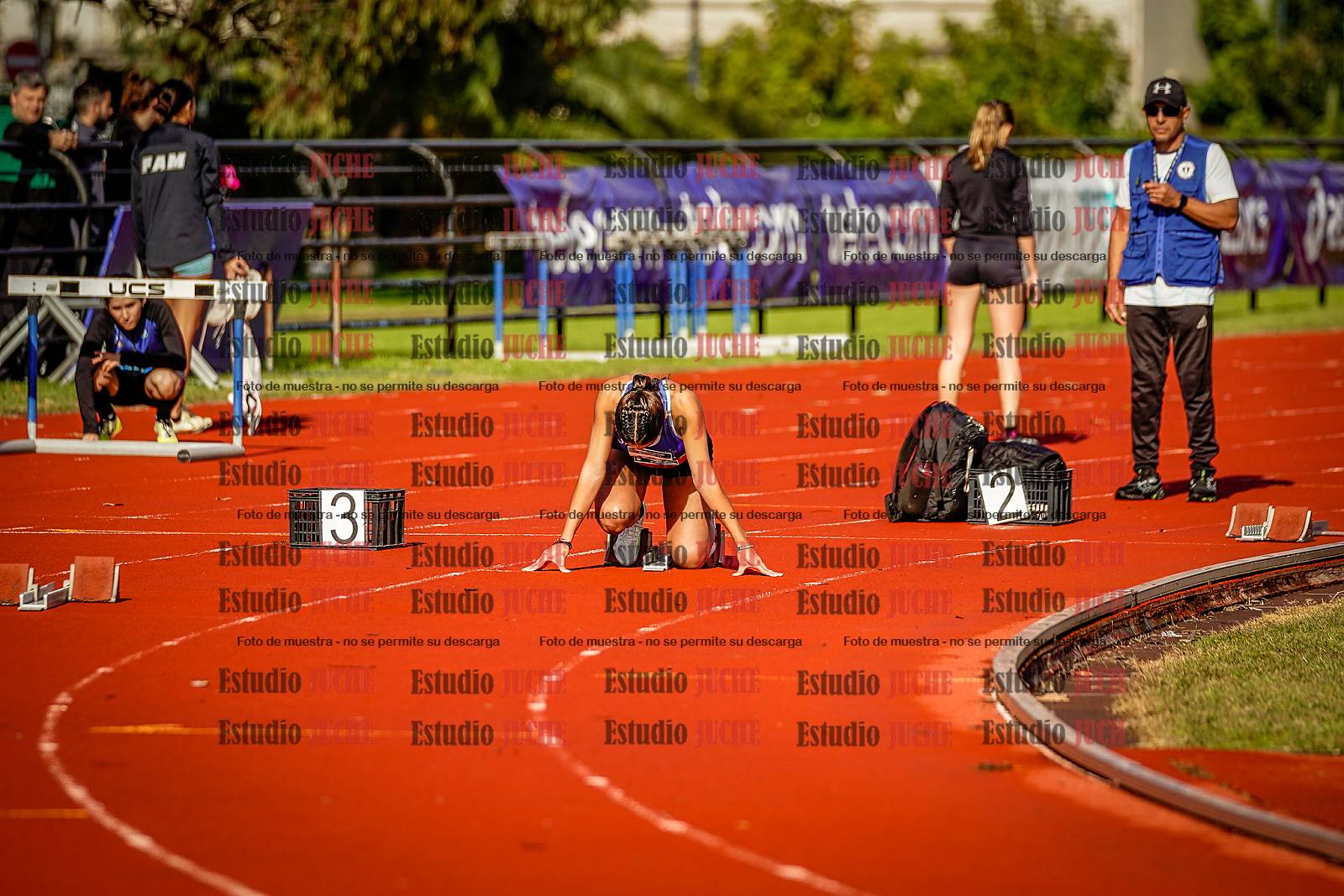 Fotos de los 200 m de mujeres