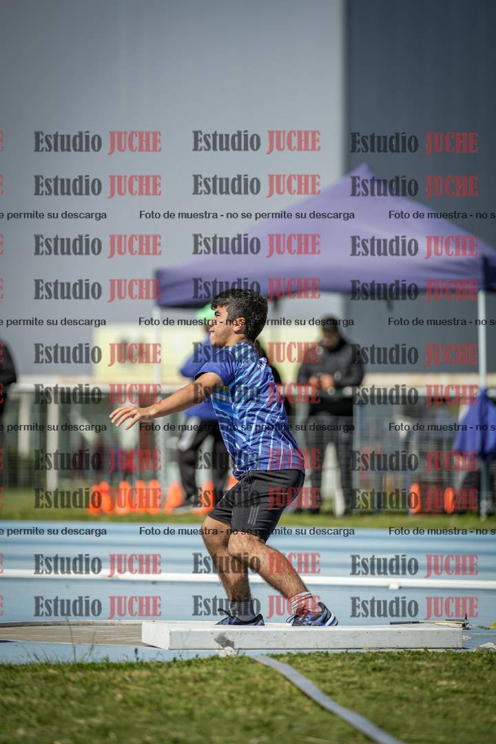 Fotos del lanzamiento de bala de varones