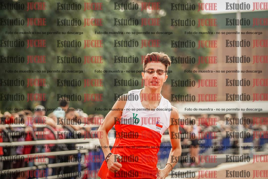 Fotos de los 100 m llanos de varones