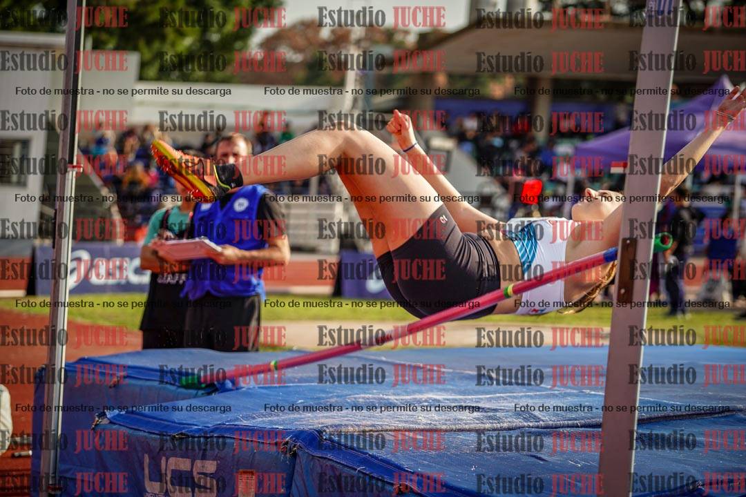 Fotos del salto en alto de mujeres