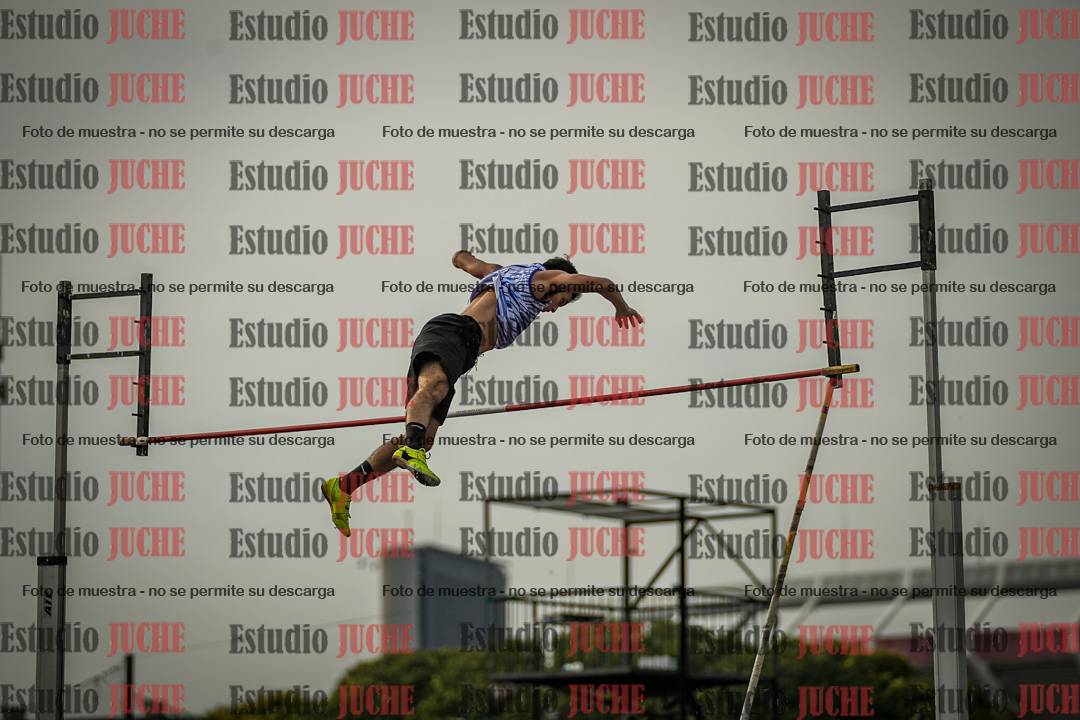 Fotos del salto con garrocha de varones