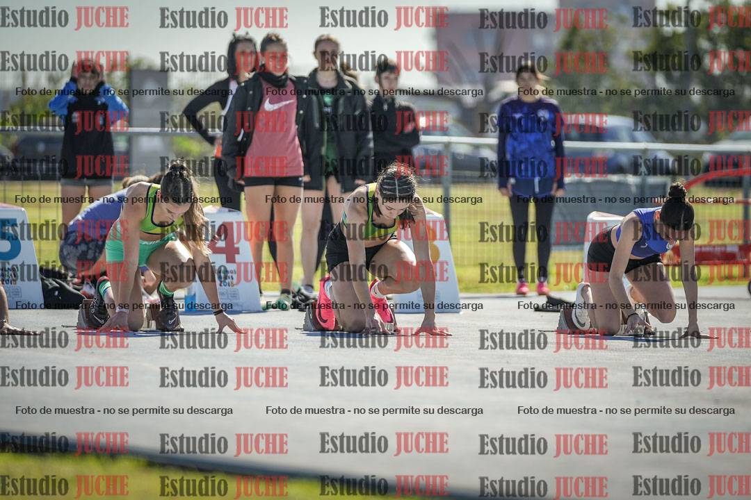 Fotos de los 100 m llanos de mujeres