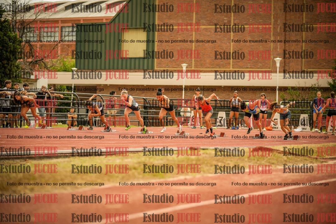 Fotos de los 100 m llanos de mujeres