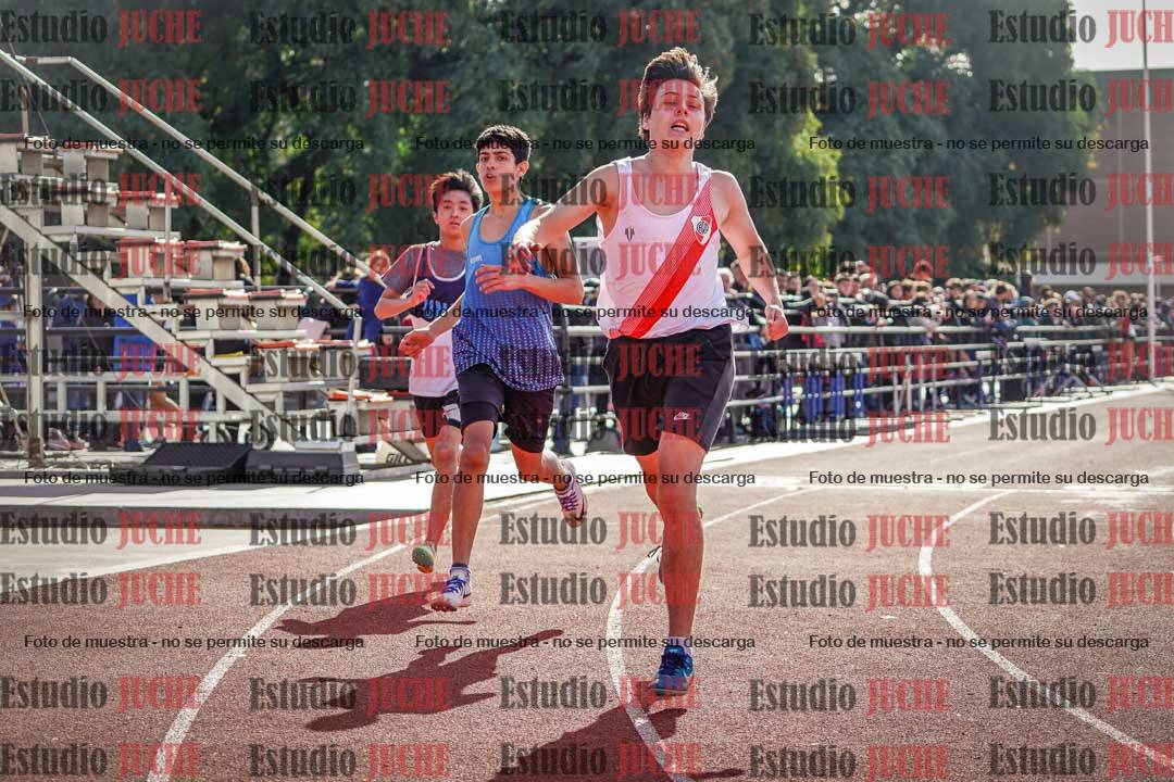Fotos de los 100 m llanos de varones