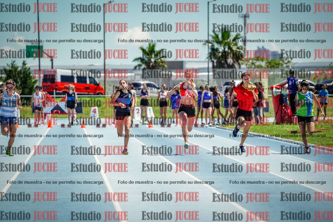 Fotos de los 80 m llanos de mujeres