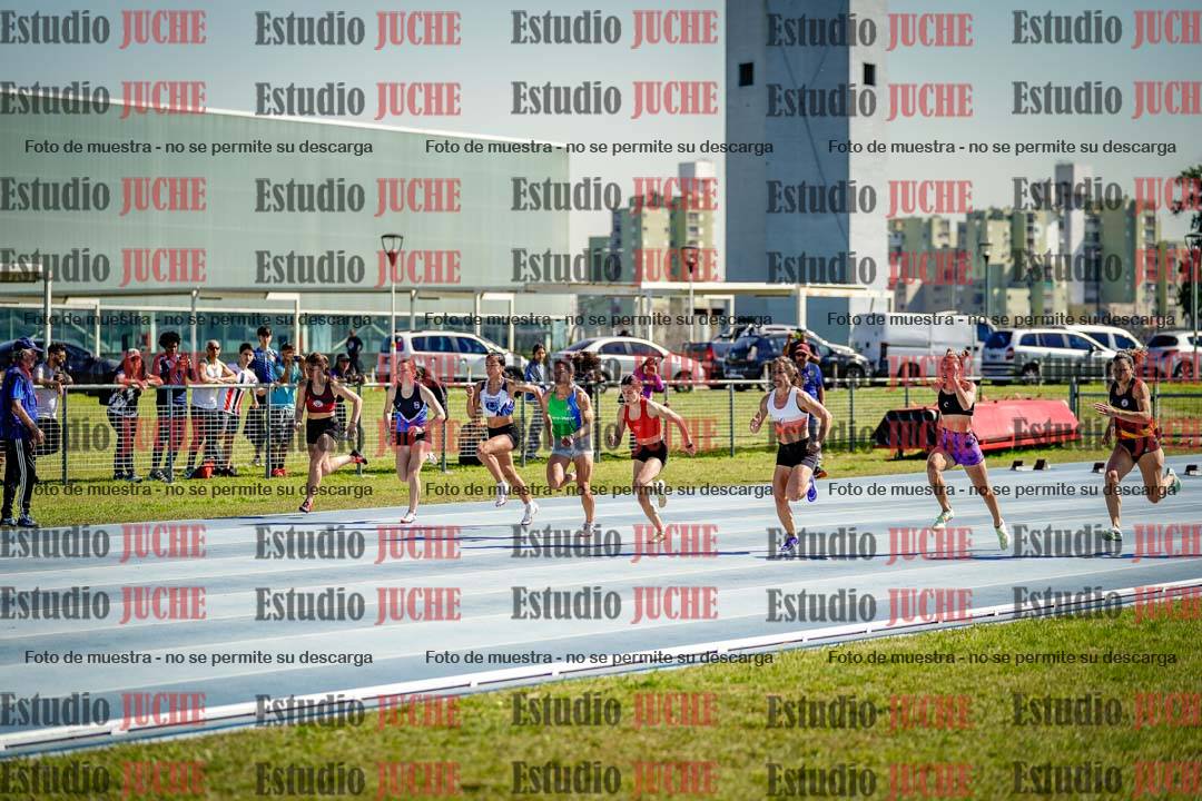 Fotos de los 100 m llanos de mujeres