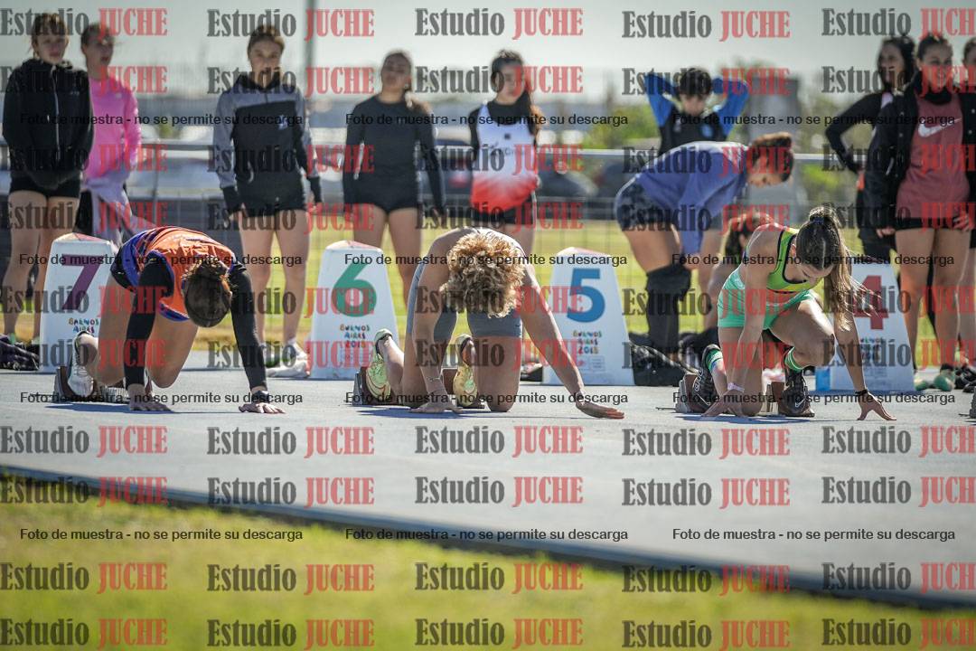 Fotos de los 100 m llanos de mujeres
