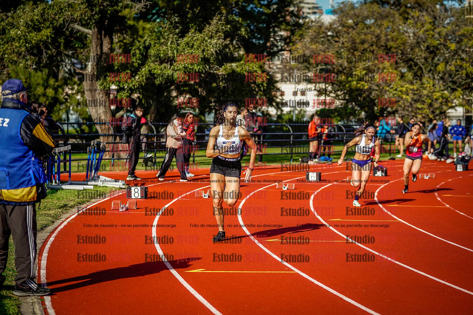 Fotos de los 200 m de mujeres