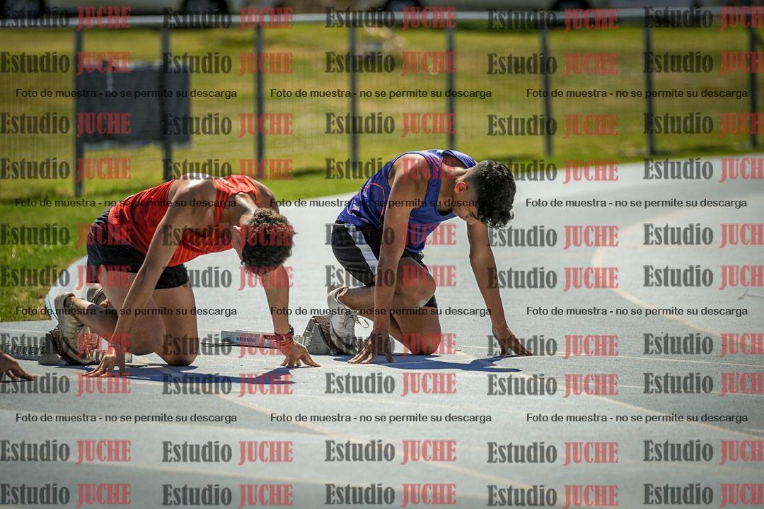 Fotos de los 110 m con vallas de varones - serie 1