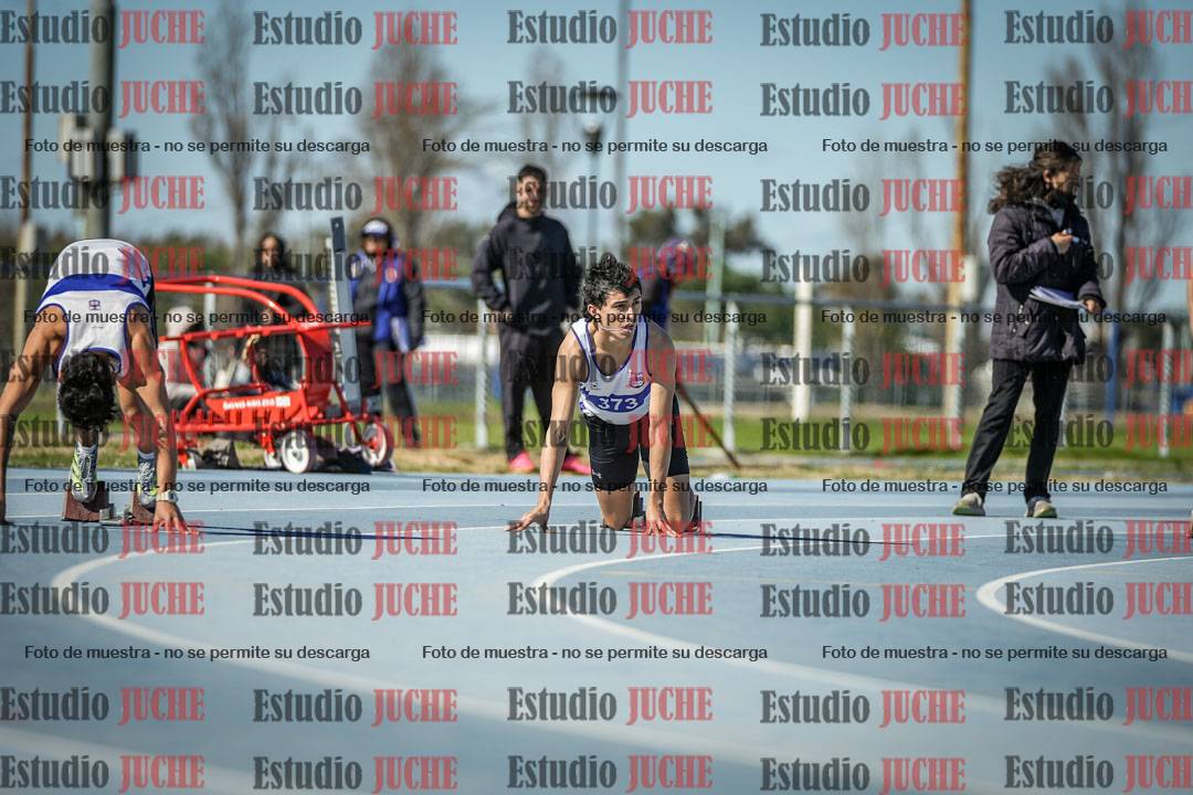Fotos de los 200 m llanos de varones