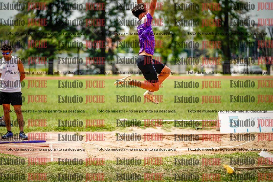 Fotos del salto en largo de varones
