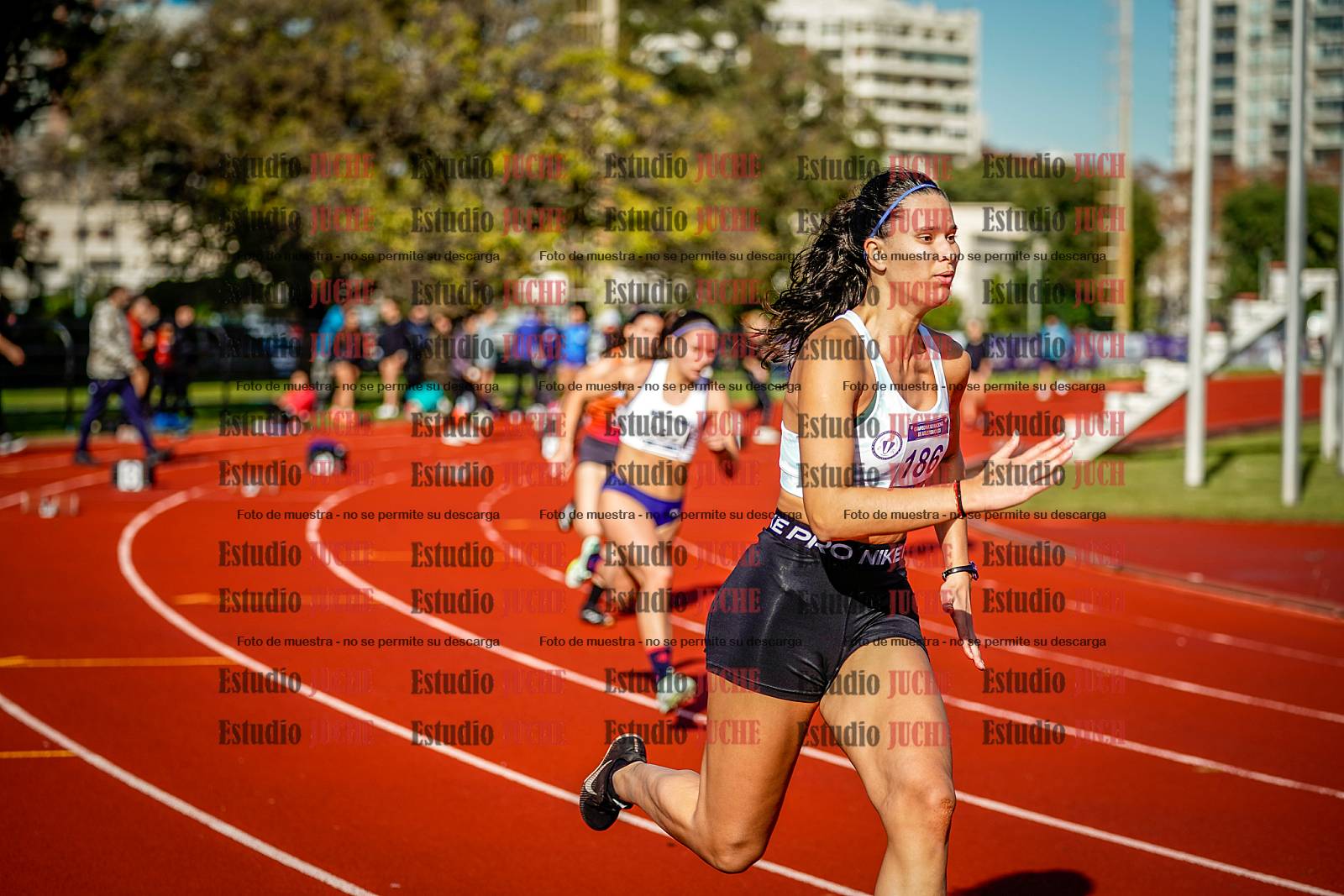 Fotos de los 200 m de mujeres