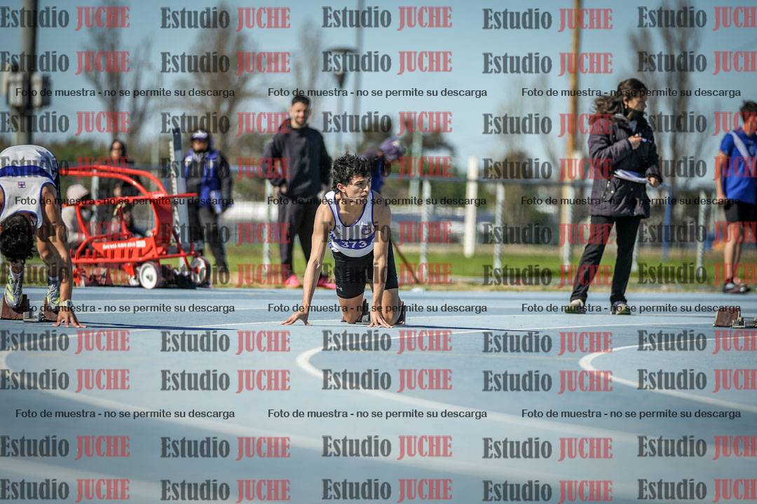 Fotos de los 200 m llanos de varones
