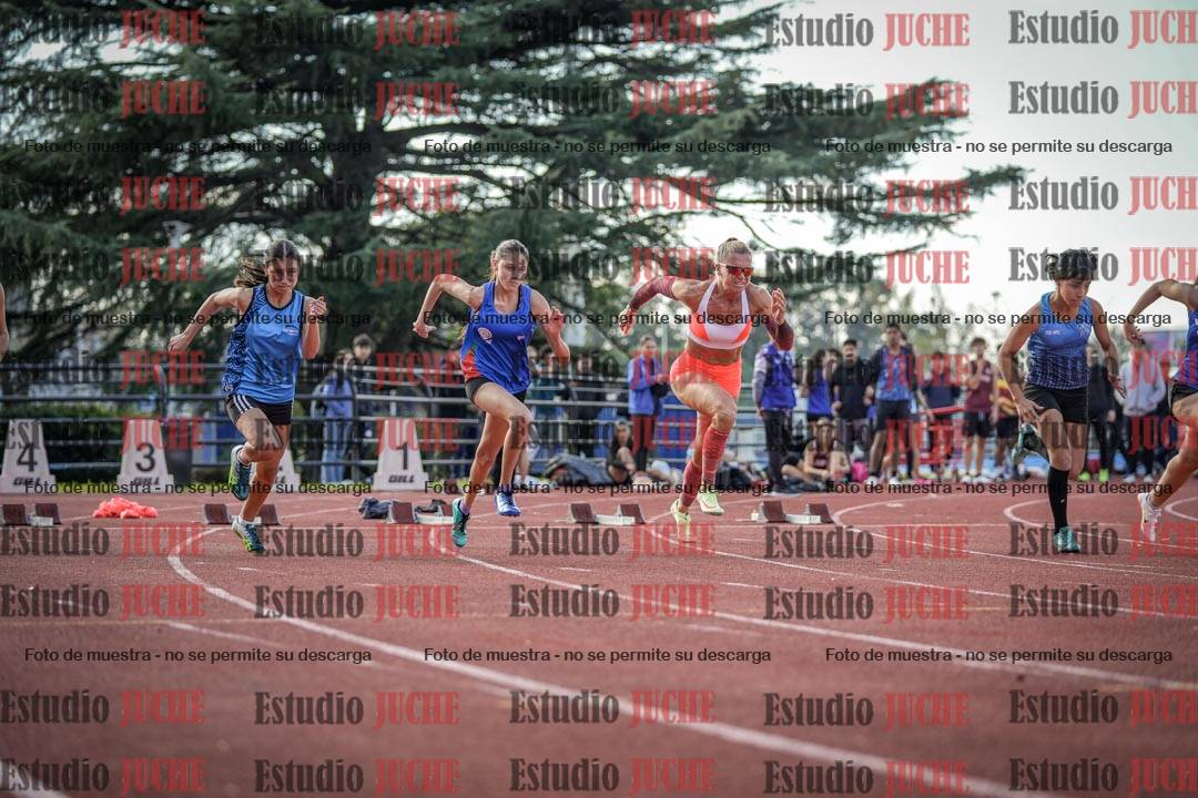 Fotos de los 100 m llanos de mujeres