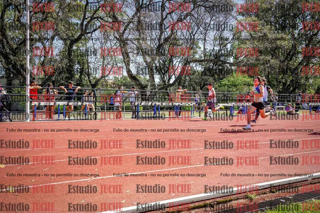 Fotos de los 80 m llanos de varones