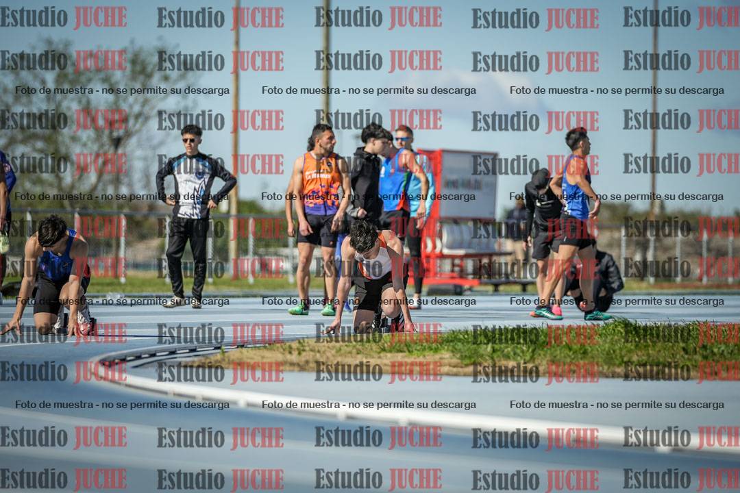Fotos de los 200 m llanos de varones